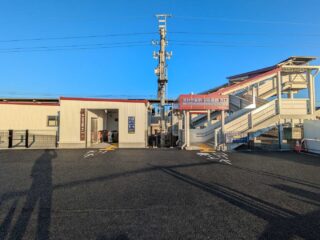 茂林寺前駅の西口が完成 自由通路が便利！？