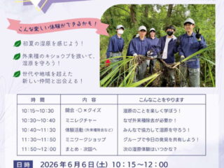 キショウブバスターズ@茂林寺沼 2026.6.6